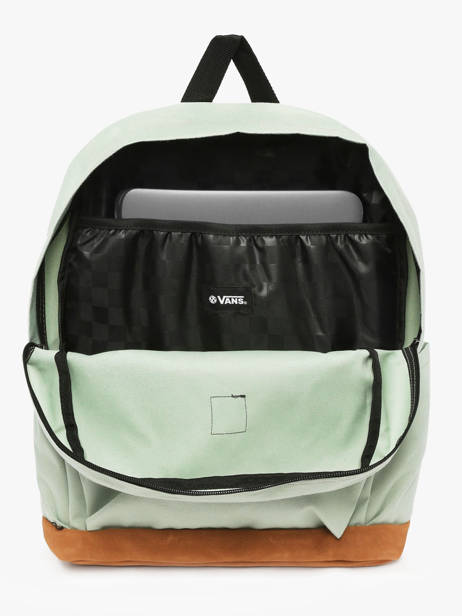 Rugzak 1 Compartiment Vans Groen backpack VN000HRJ ander zicht 2